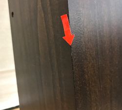 Open Box: Farmhouse Ledge (60" W x 6" D) - Dark Chocolate
