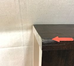 Open Box: Farmhouse Ledge (60" W x 6" D) - Dark Chocolate