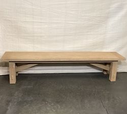 Open Box: Toscana Dining Bench (70"L x 14"W) - Seadrift