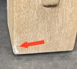 Open Box: Toscana Dining Bench (70"L x 14"W) - Seadrift
