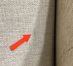 Open Box: Belen Swivel Armchair - Performance Textured Chenille Oatmeal