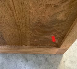 Open Box: Cayman 5-Drawer Tall Dresser (24") - Heirloom Wheat