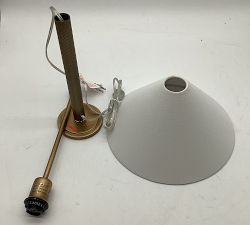 Open Box: Chambers Metal Table Lamp, Large (32") - Vintage Brass