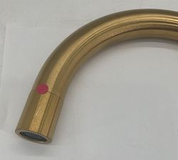 Open Box: Linden Lever Handle Widespread Bathroom Sink Faucet - Vintage Brass