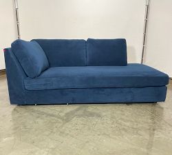 Open Box: Pacifica Slim Arm Right Return Bumper - Performance Everydayvelvet Ink Blue, Black Feet