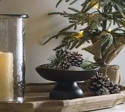 Bronze Decorative Pedestal Bowl