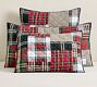 Classic Patchwork Plaid Quilted Sham