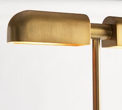 Franklin Metal Double Head Task Floor Lamp (45")