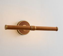 Redford Caramel Leather Picture Light (18")