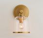 Spencer Glass Cloche Sconce (9")