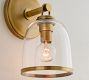 Spencer Glass Cloche Sconce (9")