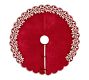 Heirloom Embroidered Velvet Tree Skirt