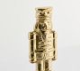 Brass Nutcracker Stocking Holder