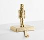 Brass Nutcracker Stocking Holder