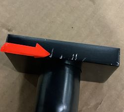 Open Box: Hidden Connection Room Darkening Curtain Rod (108"-144", 1.25" Diam) - Antique Bronze