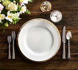 Great White Porcelain Dinner Plates - Set of 4