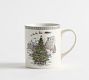 Vintage Christmas Stoneware Mug