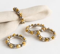 Bell Napkin Rings - Set of 4