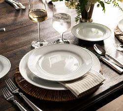 Great White Porcelain Dinner Plates - Set of 4