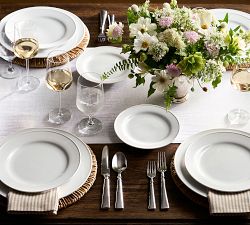 Great White Porcelain Dinner Plates - Set of 4