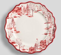 Woodland Stag Stoneware Dinner Plates - Set of 4