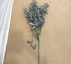 Open Box: Faux Fading Olive Branch (48") - Green