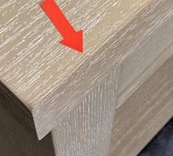 Open Box: Modern Farmhouse Square Side Table (24") - Fog