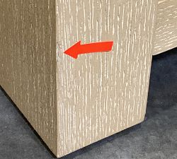 Open Box: Modern Farmhouse Square Side Table (24") - Fog