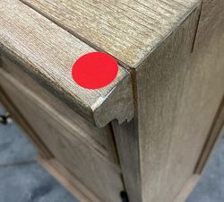 Open Box: Modular Bar Cabinet Base (18") - Seadrift
