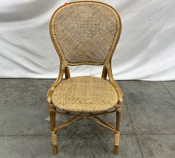 Open Box: Rossini Rattan Dining Chair - Antique