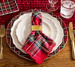 Candlestick Napkin Rings - Set of 4