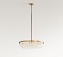Clarissa Modern Crystal Round Chandelier (28")