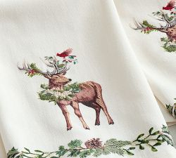 Evergreen Stag Hand Towels - Set of 2