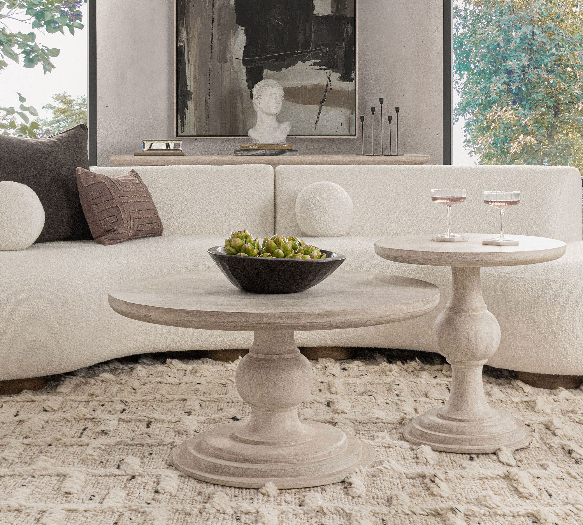 Winford Round Coffee Table (40