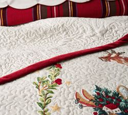 Vintage Santa Quilt