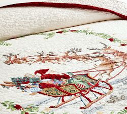 Vintage Santa Quilt
