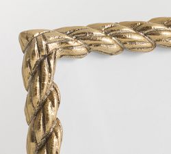 Antique Brass Rope Frame