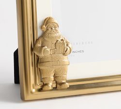 Brass Santa Frame