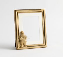 Brass Santa Frame