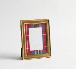 Stewart Plaid Metallic Rim Frame
