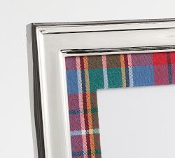 Stewart Plaid Metallic Rim Frame