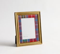 Stewart Plaid Metallic Rim Frame
