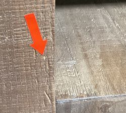 Open Box: Rockport Square Wood Coffee Table (44") - Cocoa Brown
