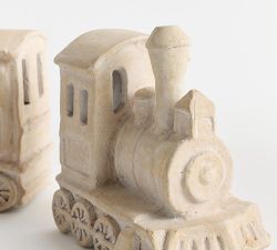 Terracotta White Train