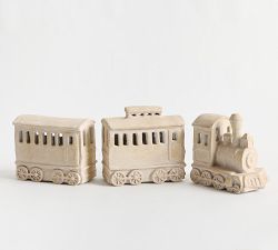 Terracotta White Train