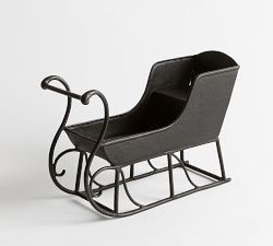 Bronze Sleigh Decorative Object