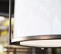 Blaine Milk Glass Indoor/Outdoor Pendant (14")