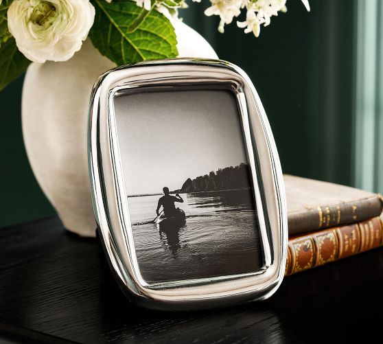 Chris Loves Julia Rounded Silver Frame