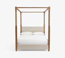 Chris Loves Julia Stacked Ball Canopy Bed
