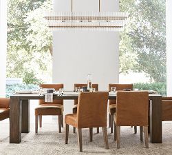 Mallory Crystal Linear Chandelier (40"-55")